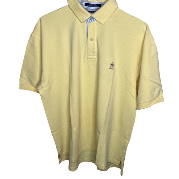 Yellow Tommy Hilfiger Polo Shirt - Picture 1 of 8